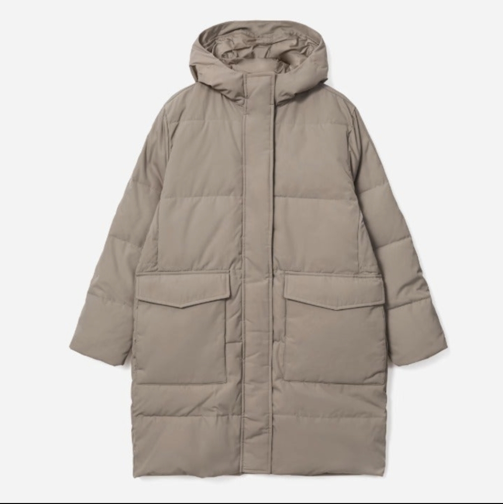 Everlane Women's Renew Long Puffer Coat